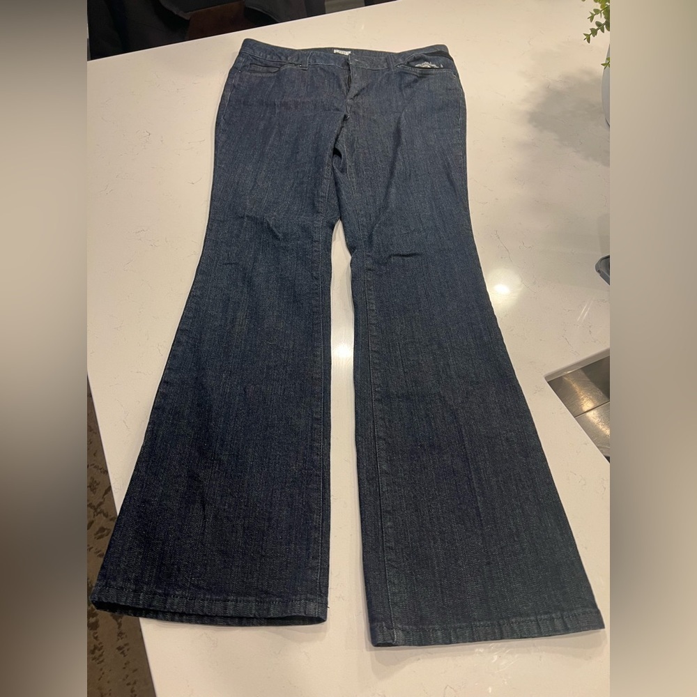 Liz Clairbone Tall Women's Blue Jeans size 12 L